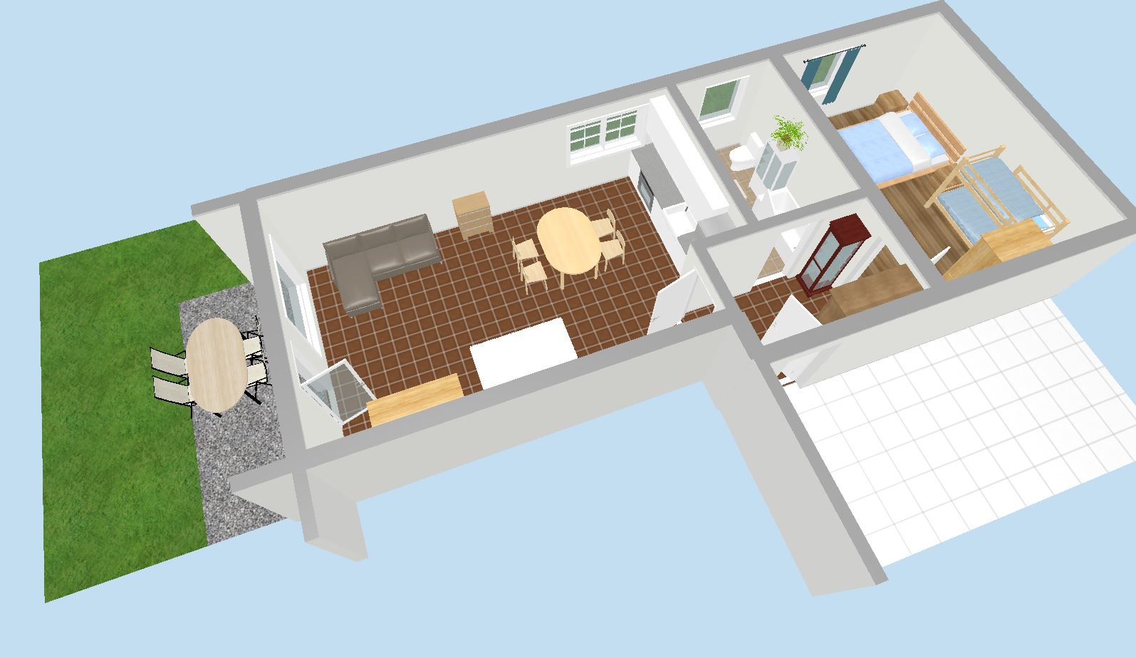 Grundriss Ferienwohnung